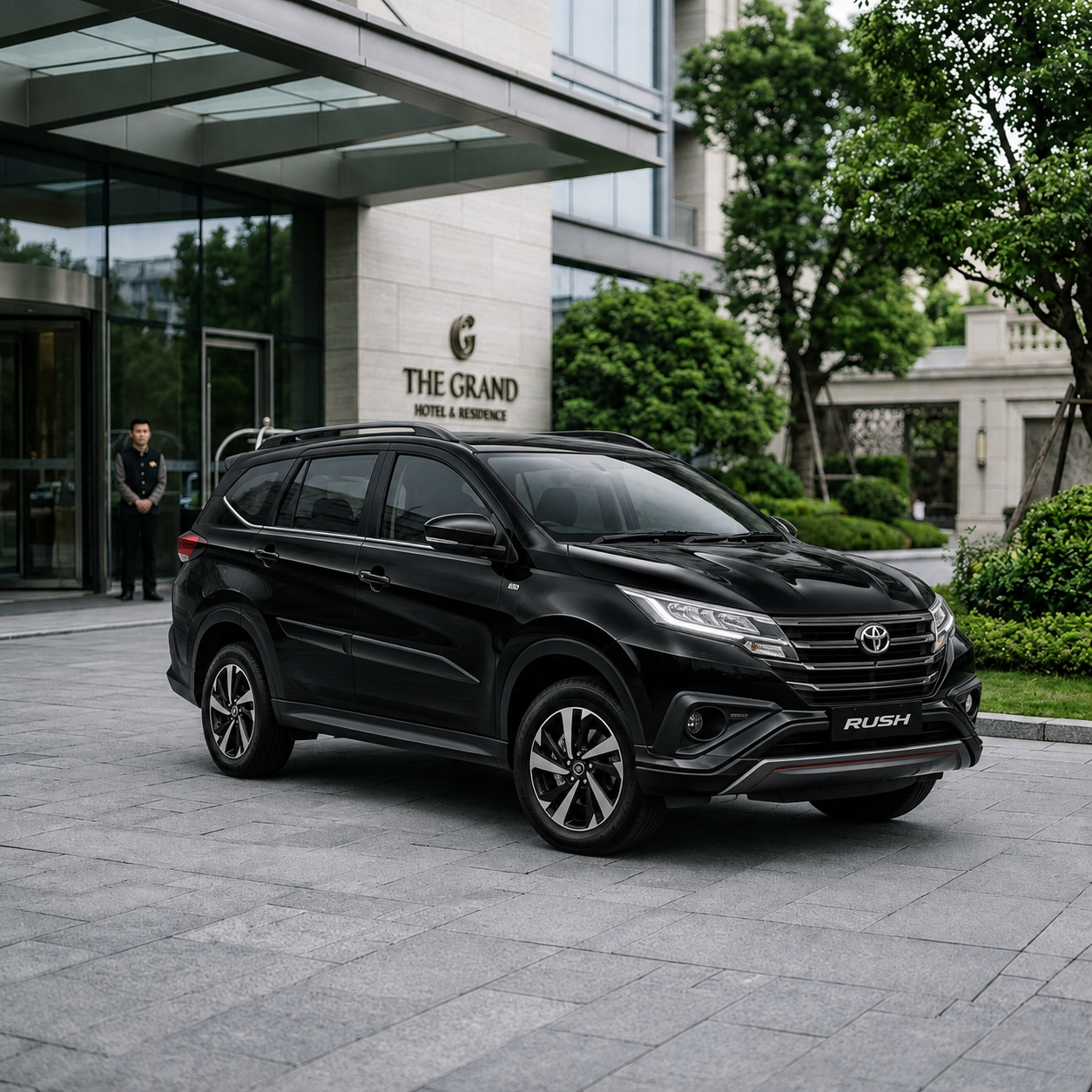 Toyota Rush Hitam